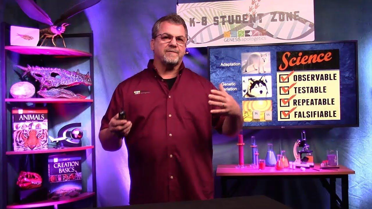 Genesis Apologetics K8 Student Zone-Refuting Evolution Part 2 (6-8 Grade)