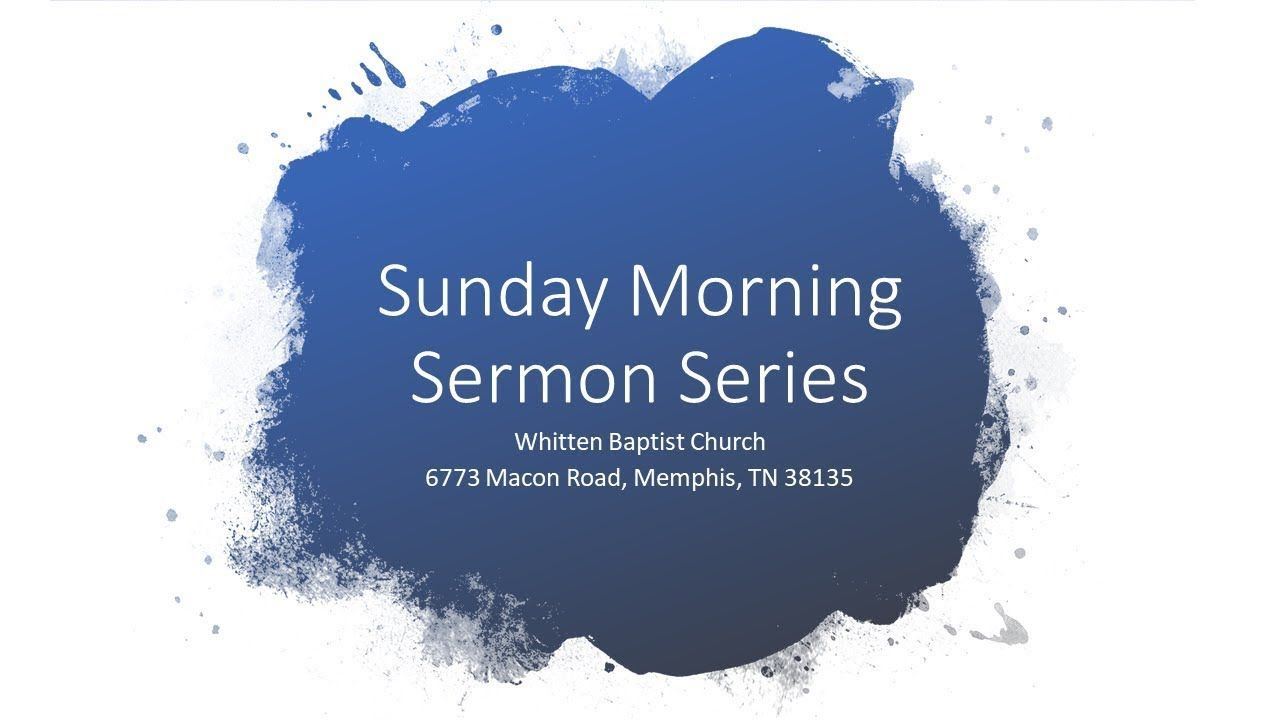 Sunday Morning Sermon Series - The Dysfunctional Family Part 2 - 04/24/2021