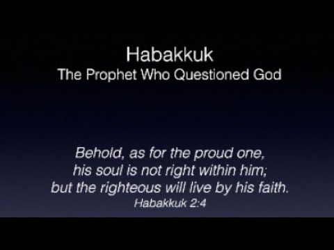 Habakkuk: The Prophet who Questioned God Week 3 (Habakkuk 2:6-19) | Adult Sunday Shool