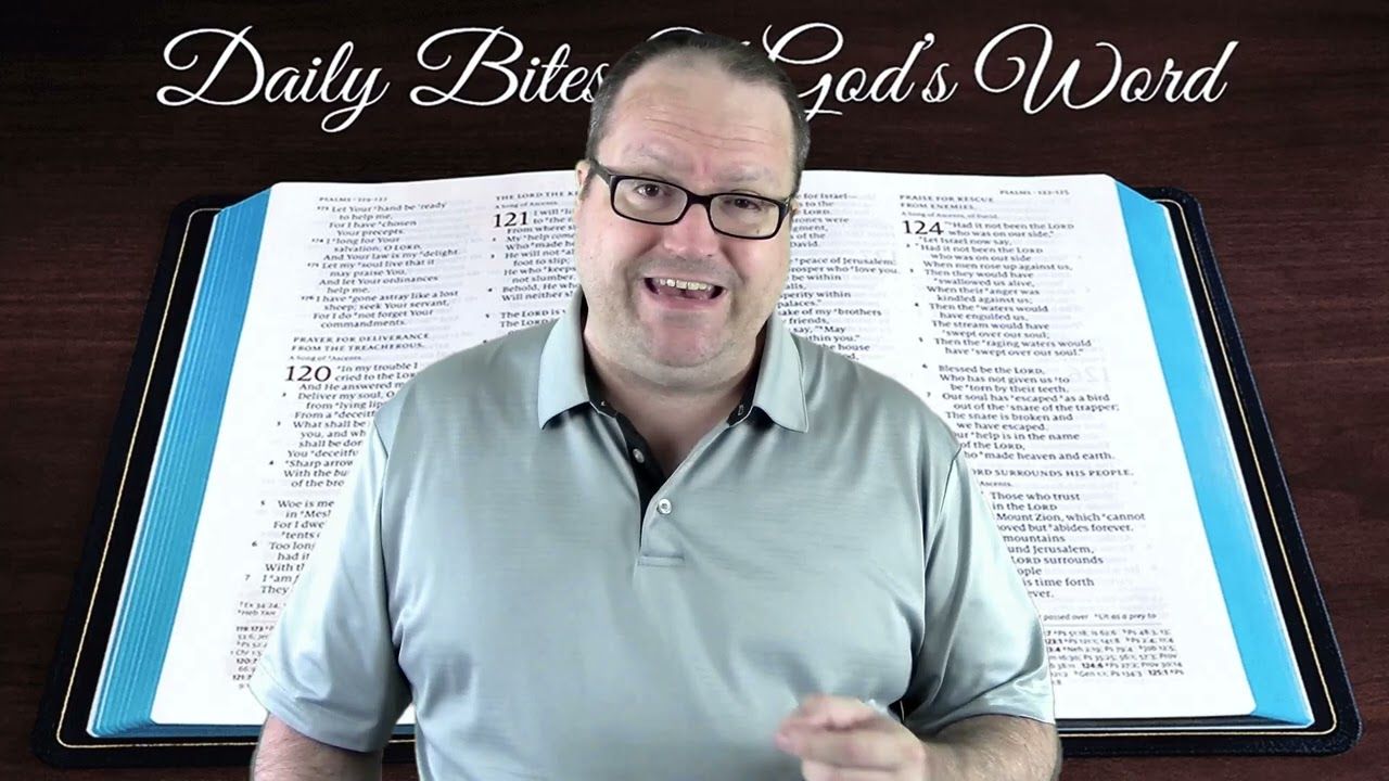 Daily Bites Of God's Word - Part 8 - Psalm 119:8